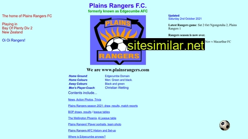 plainsrangers.com alternative sites