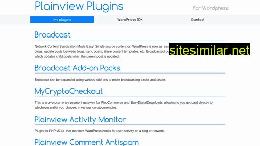 plainviewplugins.com alternative sites
