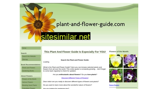 plant-and-flower-guide.com alternative sites