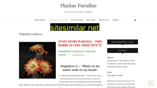 plantaeparadise.com alternative sites