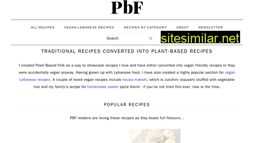 plantbasedfolk.com alternative sites
