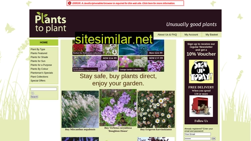 plantstoplant.com alternative sites