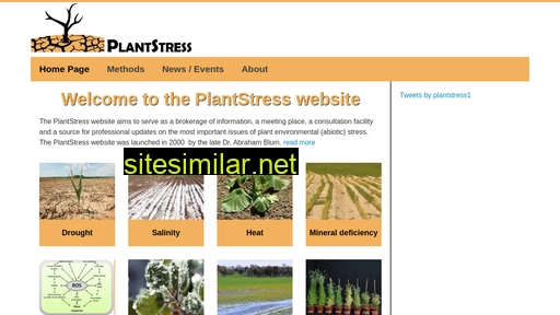 plantstress.com alternative sites