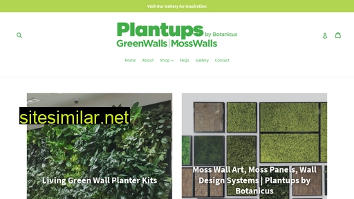 plantupsgreenwalls.com alternative sites