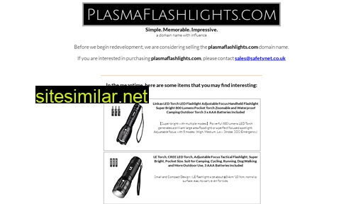 Plasmaflashlights similar sites