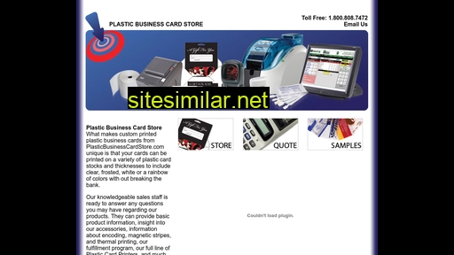 plasticbusinesscardstore.com alternative sites