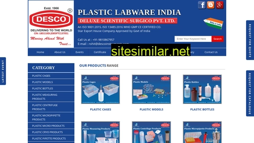 plasticlabwareindia.com alternative sites