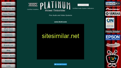 platinumhometheaters.com alternative sites