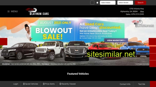 platinumusedcars.com alternative sites
