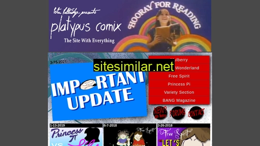 platypuscomix.com alternative sites