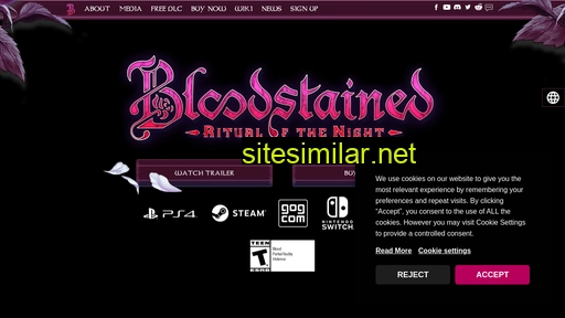 playbloodstained.com alternative sites