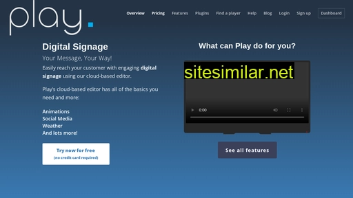 playsignage.com alternative sites