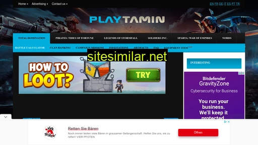 playtamin.com alternative sites