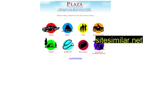 plazainsurance.com alternative sites