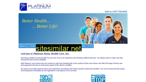 platinumhomehealthcare.com alternative sites