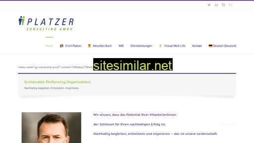Platzer-consulting similar sites