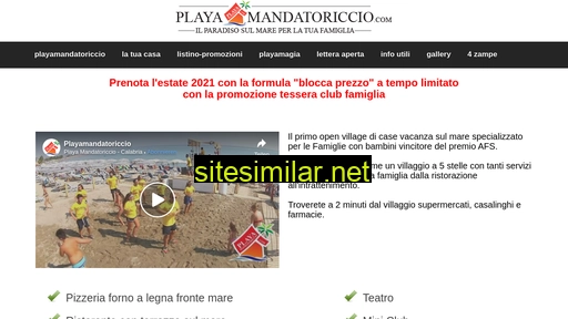 playamandatoriccio.com alternative sites