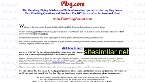 plbg.com alternative sites
