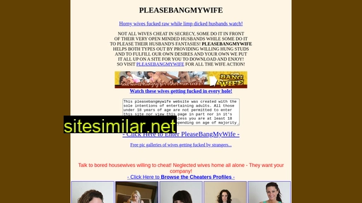 pleasebangmywife1.com alternative sites