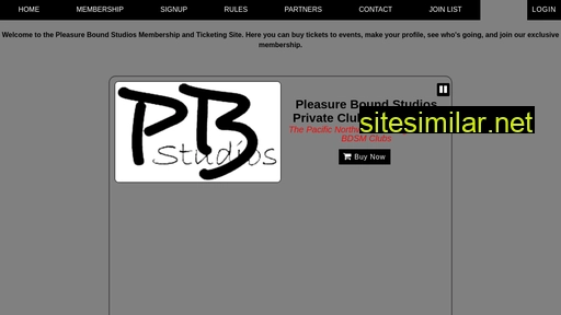 Pleasureboundstudios similar sites