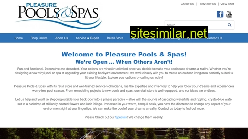 pleasurepoolsandspa.com alternative sites