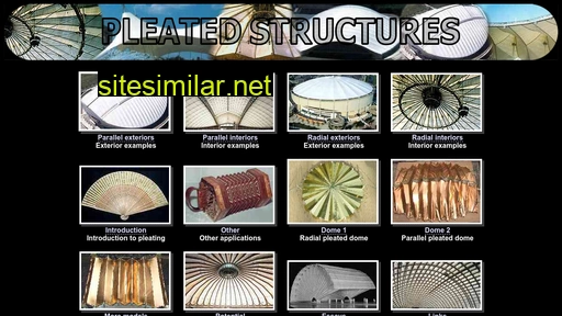 Pleatedstructures similar sites