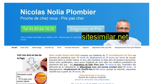 plombier-paris5.com alternative sites