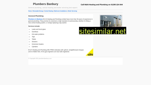 plumbersbanbury.com alternative sites