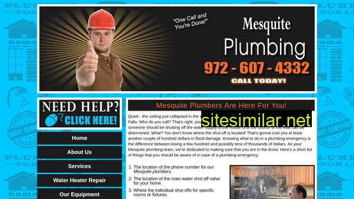 plumbing-mesquite.com alternative sites
