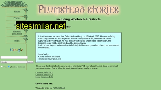plumstead-stories.com alternative sites