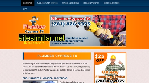 plumbercypresstx.com alternative sites