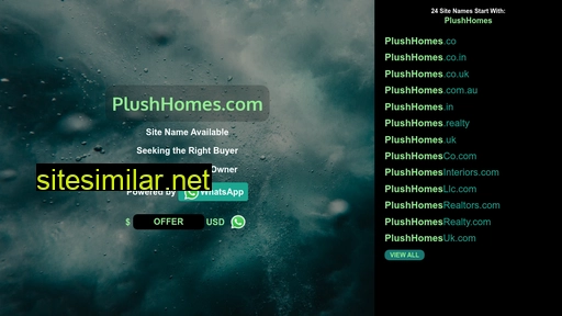 plushhomes.com alternative sites