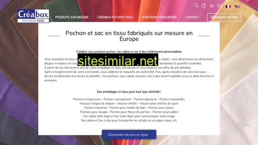pochon-sur-mesure.com alternative sites