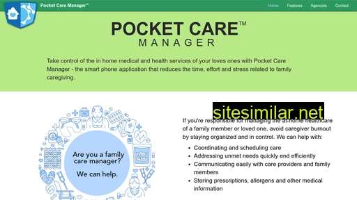 Pocketcaremanager similar sites