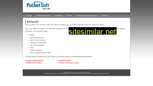 pocketsoft.com alternative sites