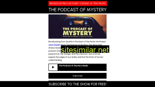 podcastofmystery.com alternative sites
