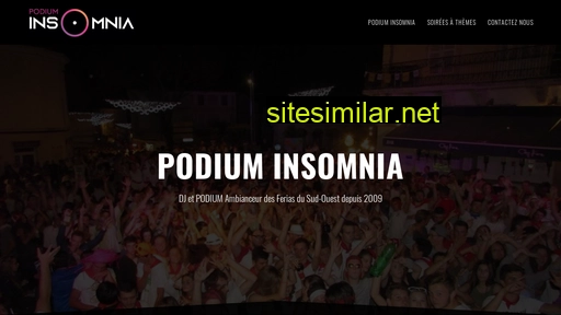 podium-insomnia.com alternative sites