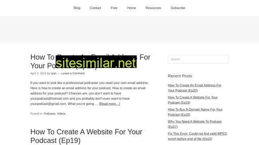 podcastfast.com alternative sites