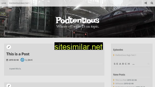 podtentious.com alternative sites