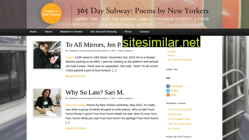 poemsbynewyorkers.com alternative sites