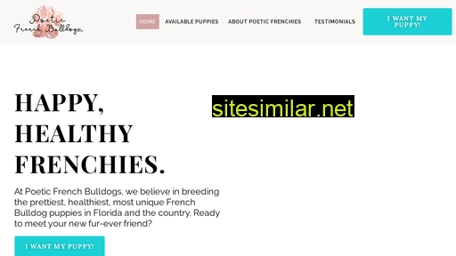 poeticfrenchbulldogs.com alternative sites