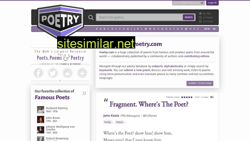 poetry.com alternative sites