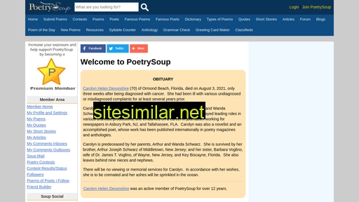 poetrysoup.com alternative sites