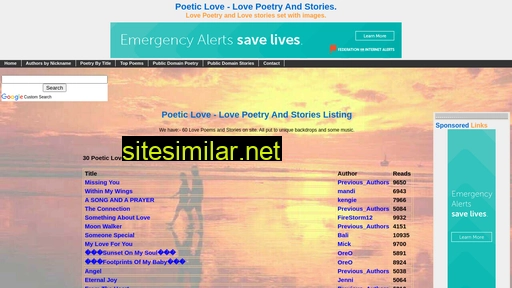 poetic-love.com alternative sites