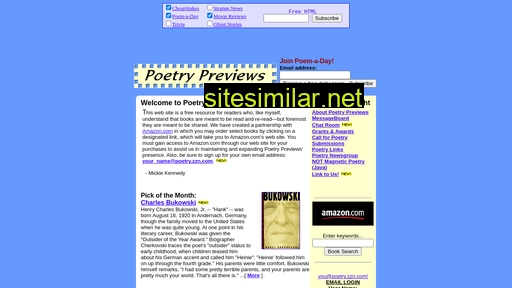 Poetrypreviews similar sites
