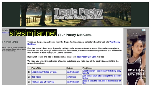 poetsdomain.com alternative sites
