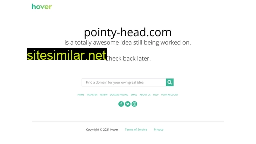 Pointy-head similar sites