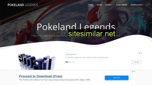 pokeland-legends.com alternative sites