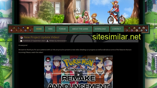 Pokemonacademylife similar sites
