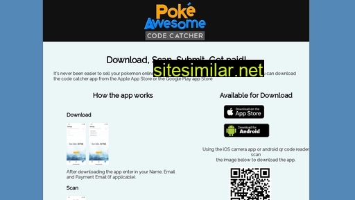 pokemoncodeapp.com alternative sites